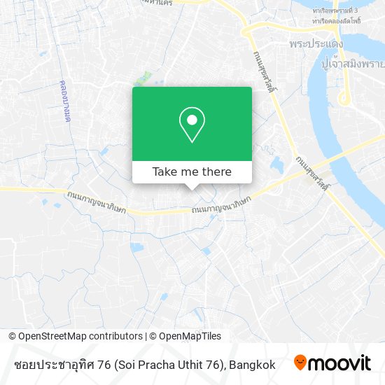 ซอยประชาอุทิศ 76 (Soi Pracha Uthit 76) map