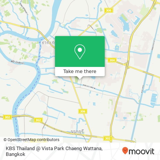 KBS Thailand @ Vista Park Chaeng Wattana map