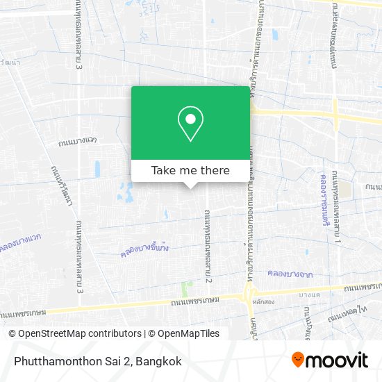 Phutthamonthon Sai 2 map