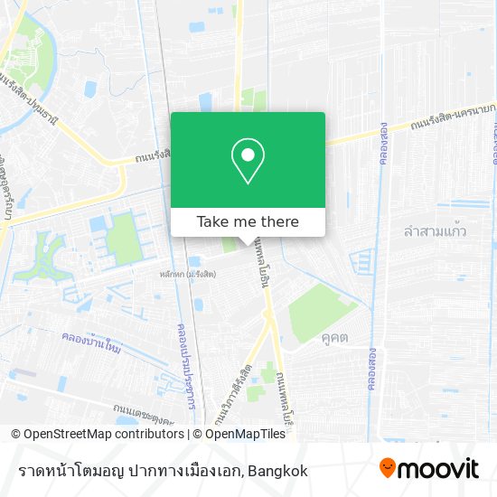 ราดหน้าโตมอญ ปากทางเมืองเอก map