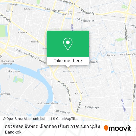 กล้วยทอด มันทอด เผือกทอด เจ้แมว กรอบนอก นุ่มใน map