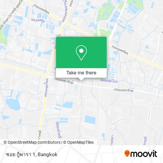 ซอย กู้พารา 1 map
