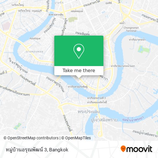 หมู่บ้านอรุณพัฒน์ 3 map