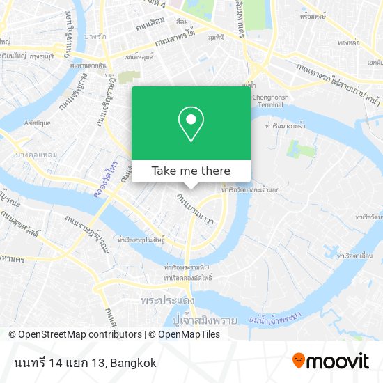 นนทรี 14 แยก 13 map