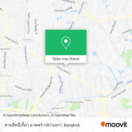 ชายสี่หมี่เกี้ยว ลาดพร้าว87แยก1 map