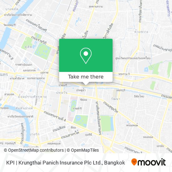 KPI | Krungthai Panich Insurance Plc Ltd. map