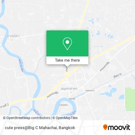 cute press@Big C Mahachai map