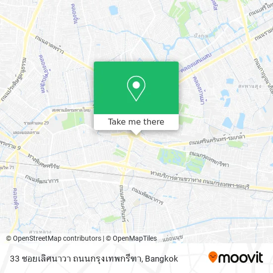 33 ซอยเลิศนาวา ถนนกรุงเทพกรีฑา map