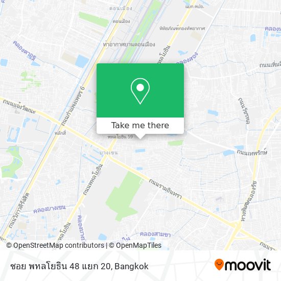 ซอย พหลโยธิน 48 แยก 20 map