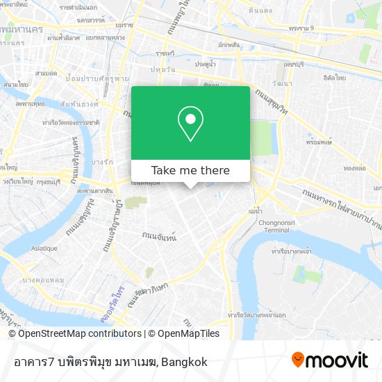 อาคาร7 บพิตรพิมุข มหาเมฆ map