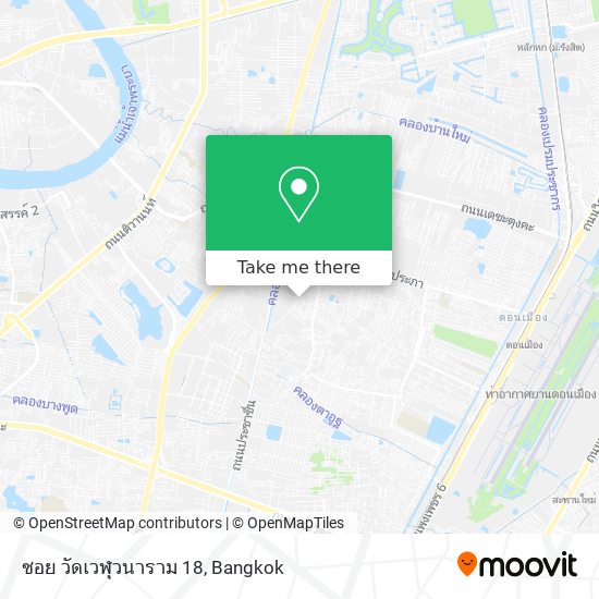 ซอย วัดเวฬุวนาราม 18 map