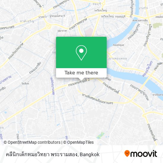 คลีนิกเด็กหมอวิทยา พระรามสอง map