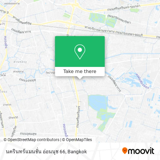 นครินทร์แมนชั่น อ่อนนุช 66 map