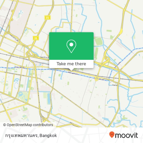 กรุงเทพมหานคร map