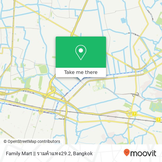 Family Mart || รามคำแหง29.2 map