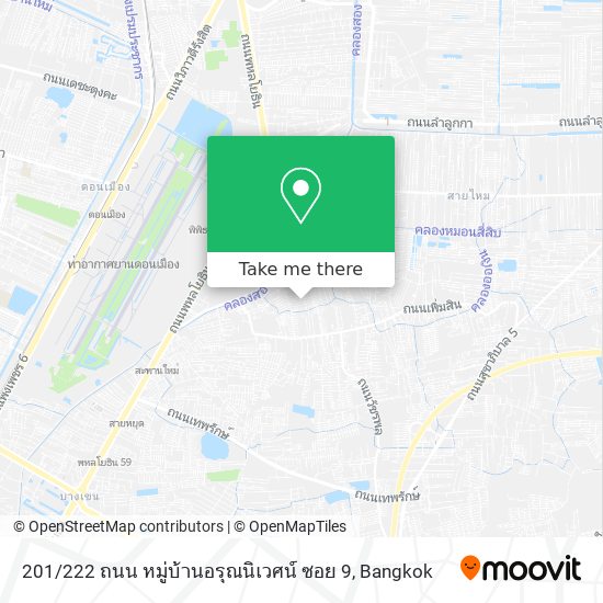 201 / 222 ถนน หมู่บ้านอรุณนิเวศน์ ซอย 9 map