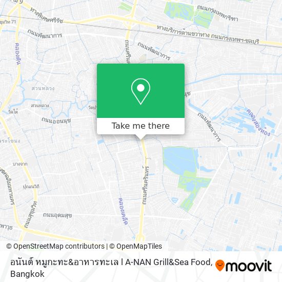 อนันต์ หมูกะทะ&อาหารทะเล l A-NAN Grill&Sea Food map