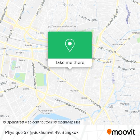 Physique 57 @Sukhumvit 49 map