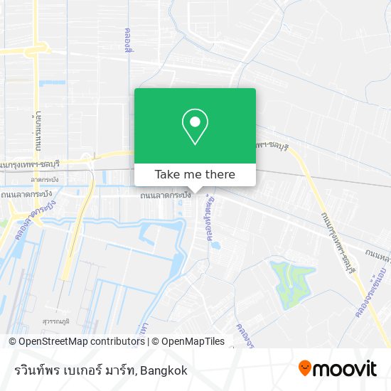 รวินท์พร เบเกอร์ มาร์ท map