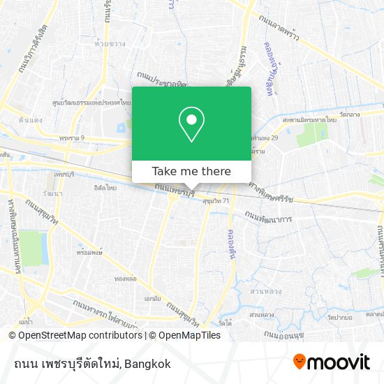 ถนน เพชรบุรีตัดใหม่ map