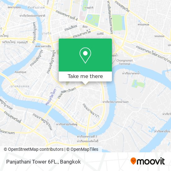 Panjathani Tower 6FL. map