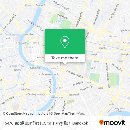54 / 6 ซอยสี่แยกวัดวงแข ถนนจารุเมือง map
