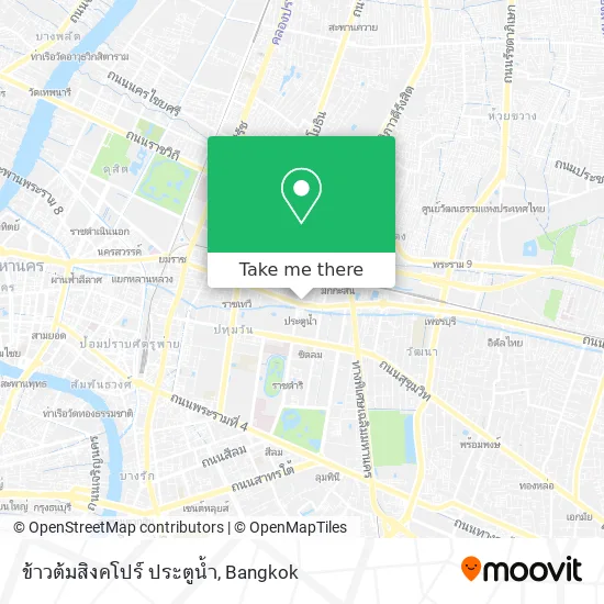 ข้าวต้มสิงคโปร์ ประตูน้ำ map