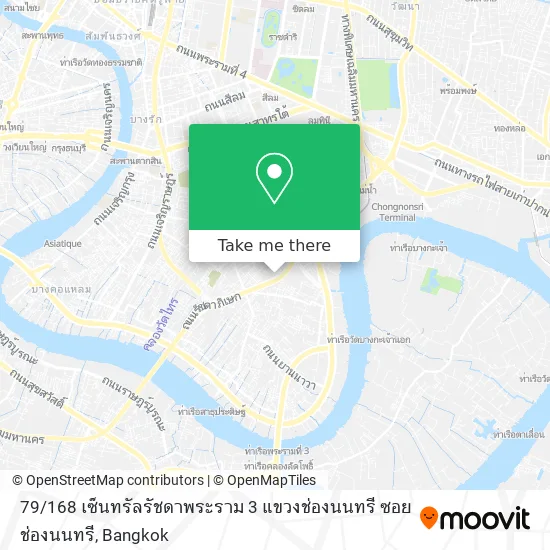 79 / 168 เซ็นทรัลรัชดาพระราม 3 แขวงช่องนนทรี ซอย ช่องนนทรี map