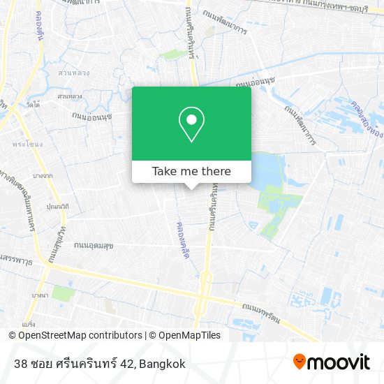 38 ซอย ศรีนครินทร์ 42 map