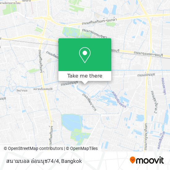 สนามบอล อ่อนนุช74/4 map