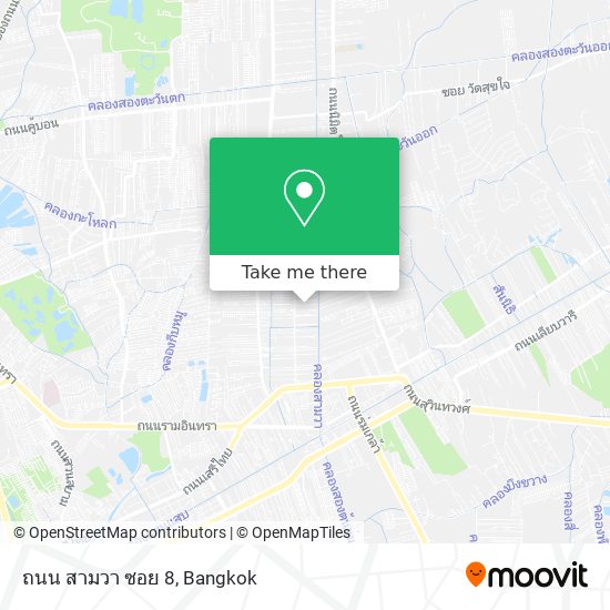 ถนน สามวา ซอย 8 map