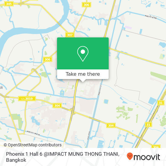 Phoenix 1 Hall 6 @IMPACT MUNG THONG THANI map