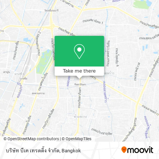 บริษัท บีเค เทรดดิ้ง จำกัด map