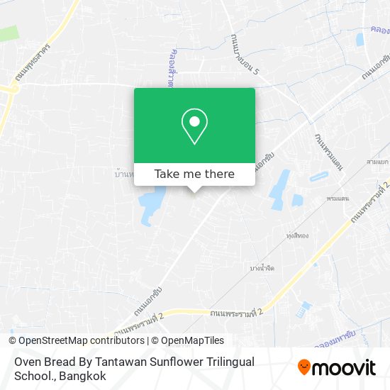 Oven Bread By Tantawan Sunflower Trilingual School. map