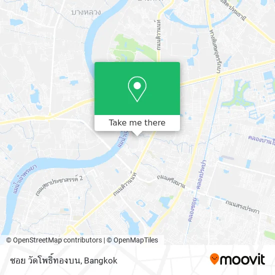 ซอย วัดโพธิ์ทองบน map