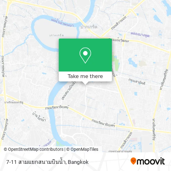 7-11 สามแยกสนามบินน้ำ map