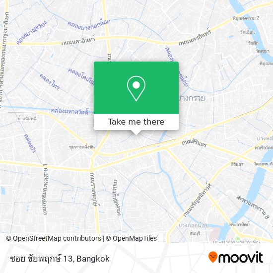 ซอย ชัยพฤกษ์ 13 map