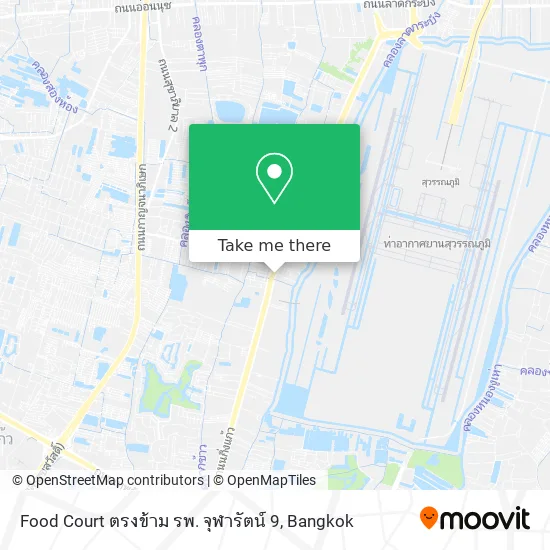 Food Court ตรงข้าม รพ. จุฬารัตน์ 9 map