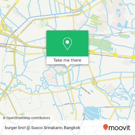 burger bro! @ Susco Srinakarin map