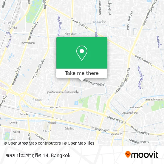 ซอย ประชาอุทิศ 14 map