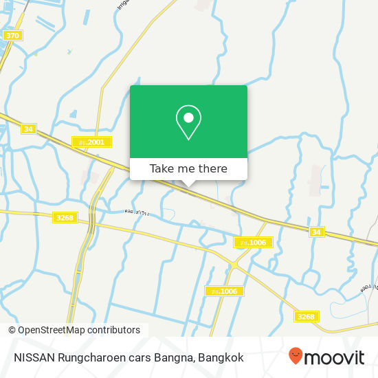 NISSAN Rungcharoen cars Bangna map