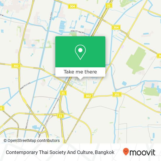 Contemporary Thai Society And Culture map