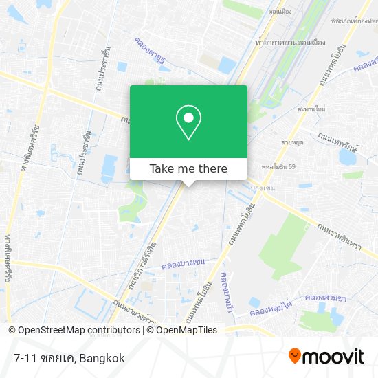 7-11 ซอยเค map