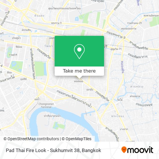 Pad Thai Fire Look - Sukhumvit 38 map