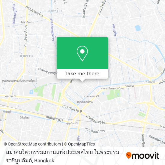 สมาคมวิศวกรรมสถานแห่งประเทศไทย ในพระบรมราชินูปถัมภ์ map