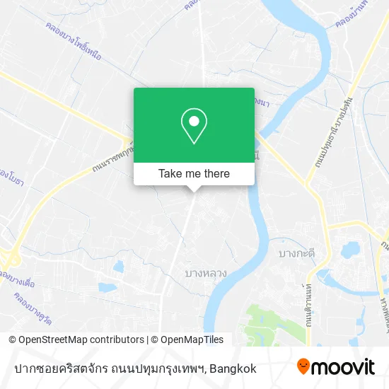 ปากซอยคริสตจักร ถนนปทุมกรุงเทพฯ map