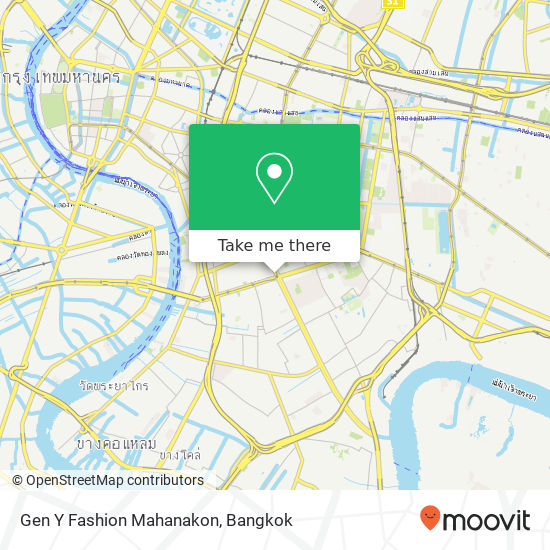 Gen Y Fashion Mahanakon map