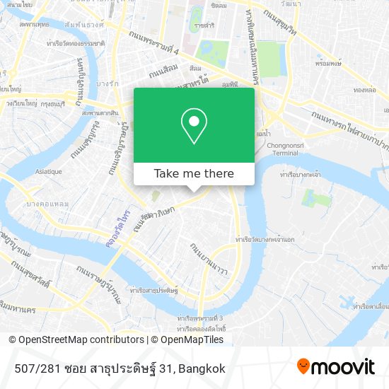 507/281 ซอย สาธุประดิษฐ์ 31 map