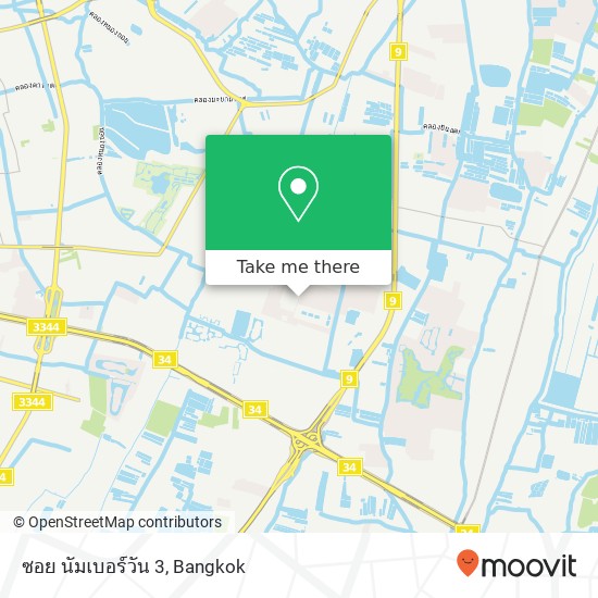 ซอย นัมเบอร์วัน 3 map