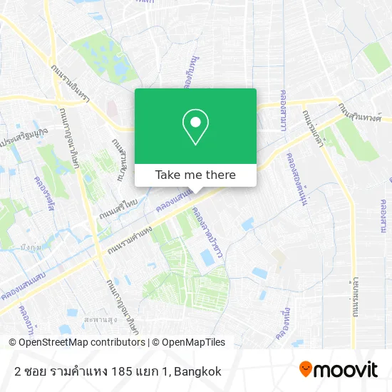 2 ซอย รามคำแหง 185 แยก 1 map
